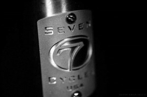 Seven Cycles USA head badge