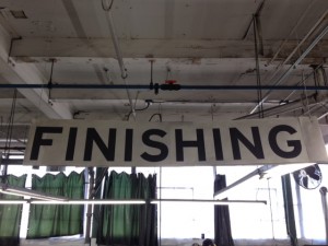 Finsihing shop sign