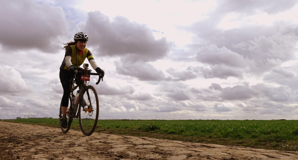 riding the cobblestones