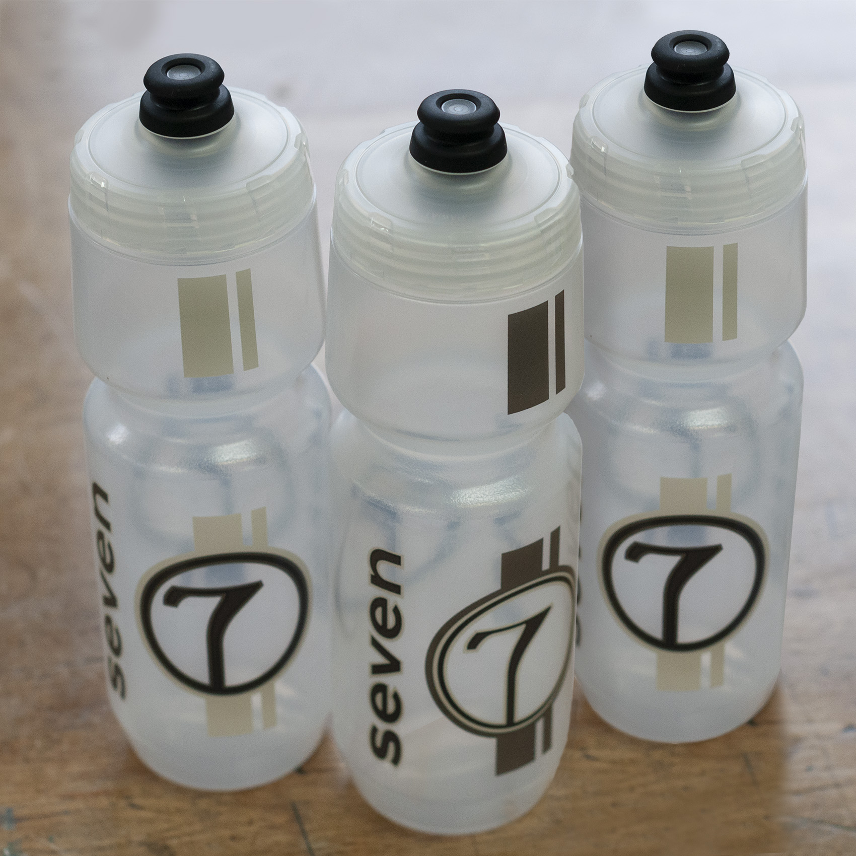 Seven Club Water Bottles (Set of Three) – Seven Cycles