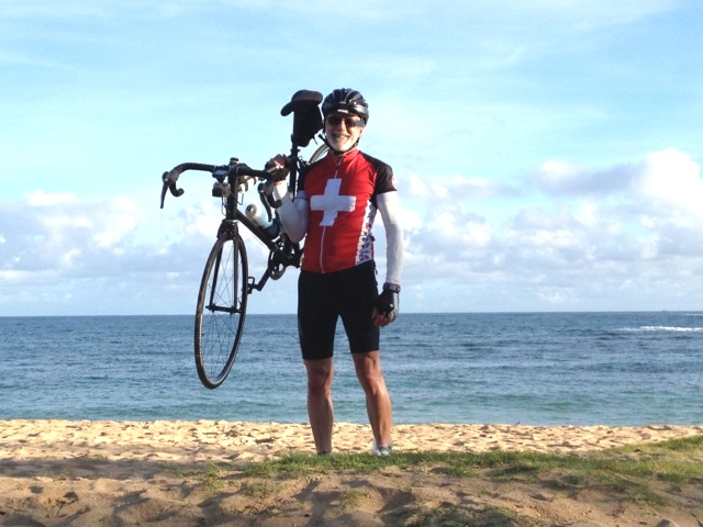 John shoulders his Airheart S at the coast