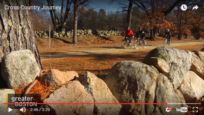 Video still from: Greater Bostonian - Cross Country Journey