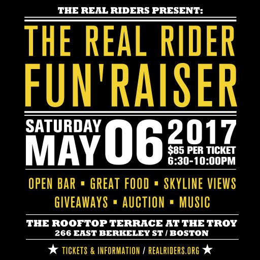 The Real Riders Present: The Real Rider Fun'Raiser Saturday May 6 2017