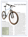 Bike Magazine page
