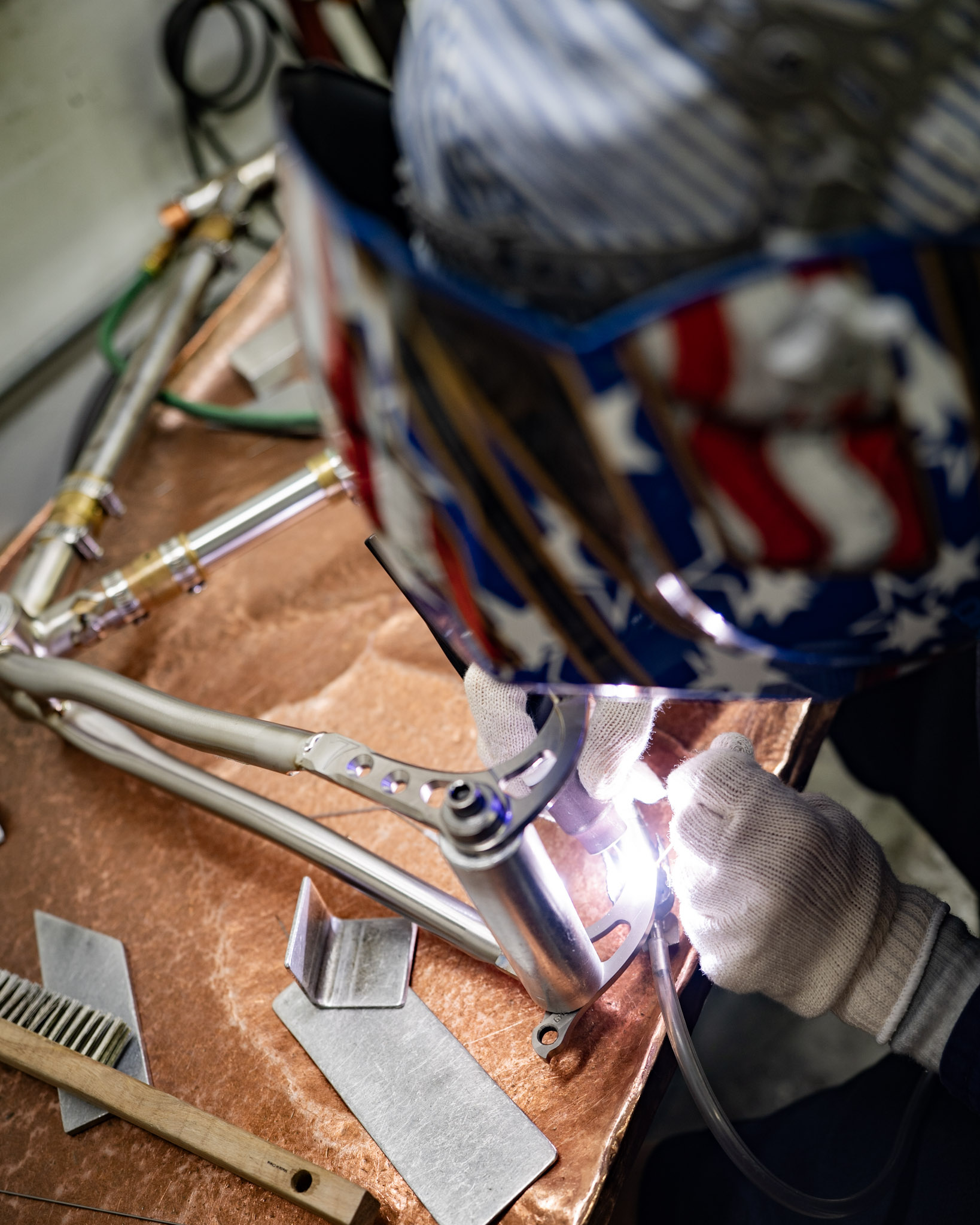 tim welding Axiom CT frame