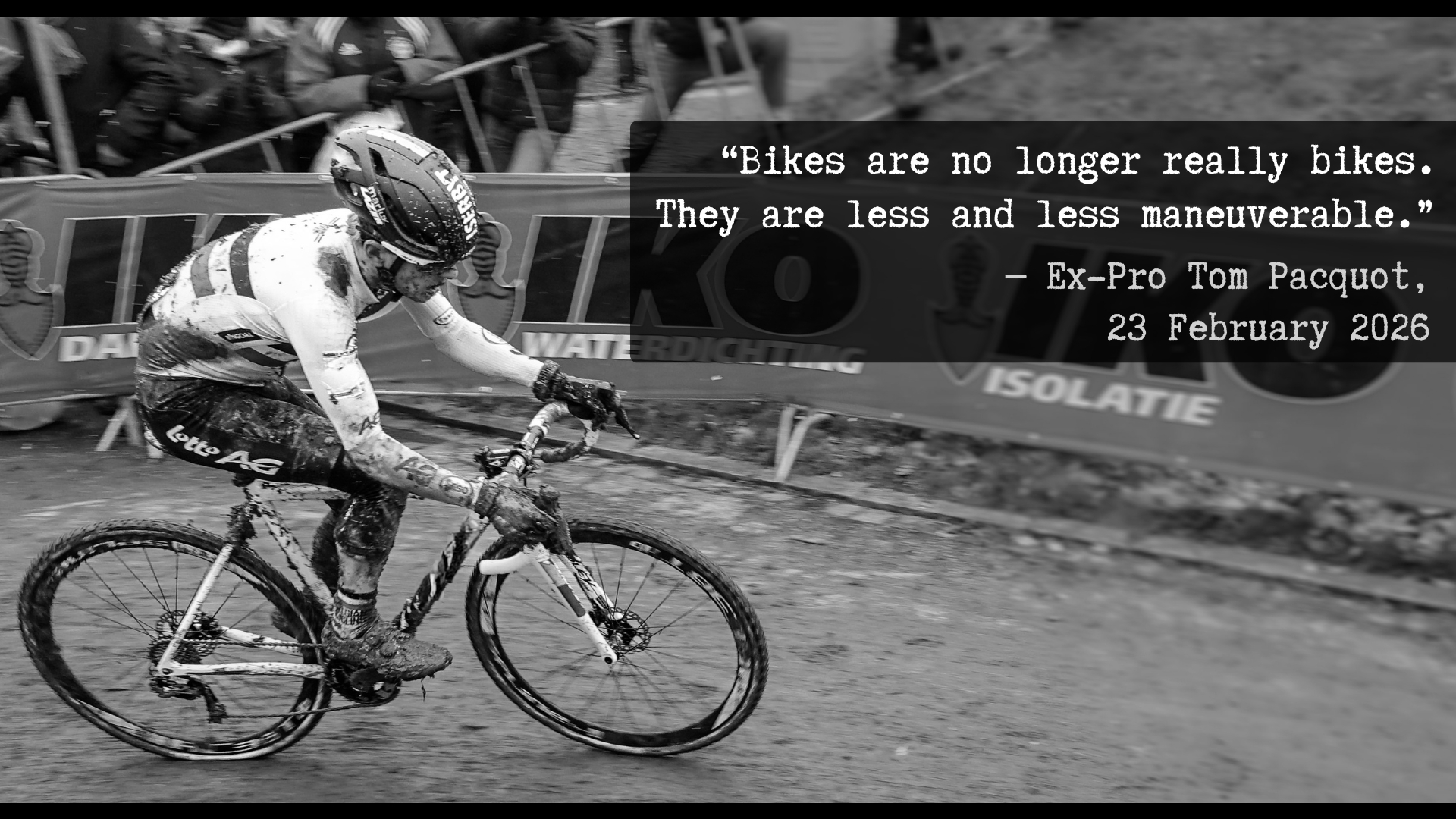 modern carbon bikes are not bikes