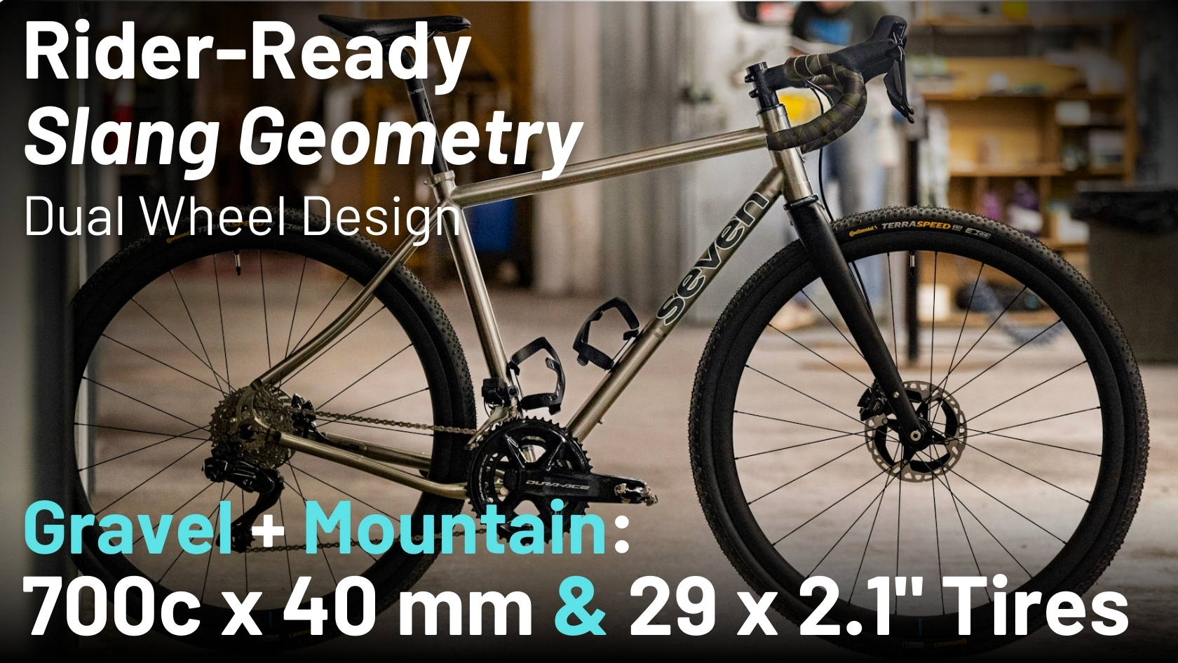 Gravel A-Frame Titanium