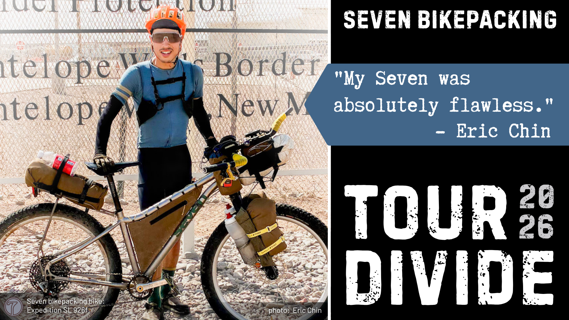 Tour Divide 2026 Eric Chin