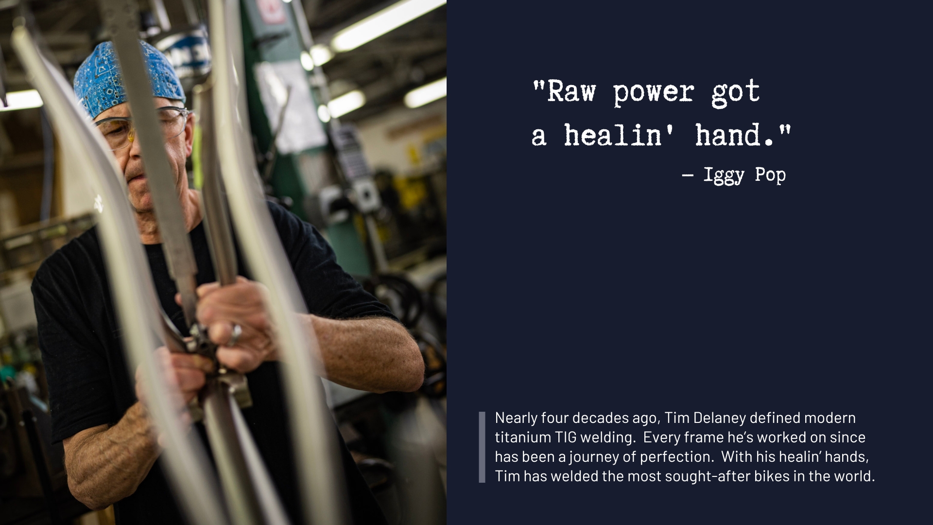 Tim Delaney, welder and innovator