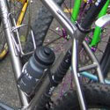 Matt's Sola singlespeed among many other bicycles