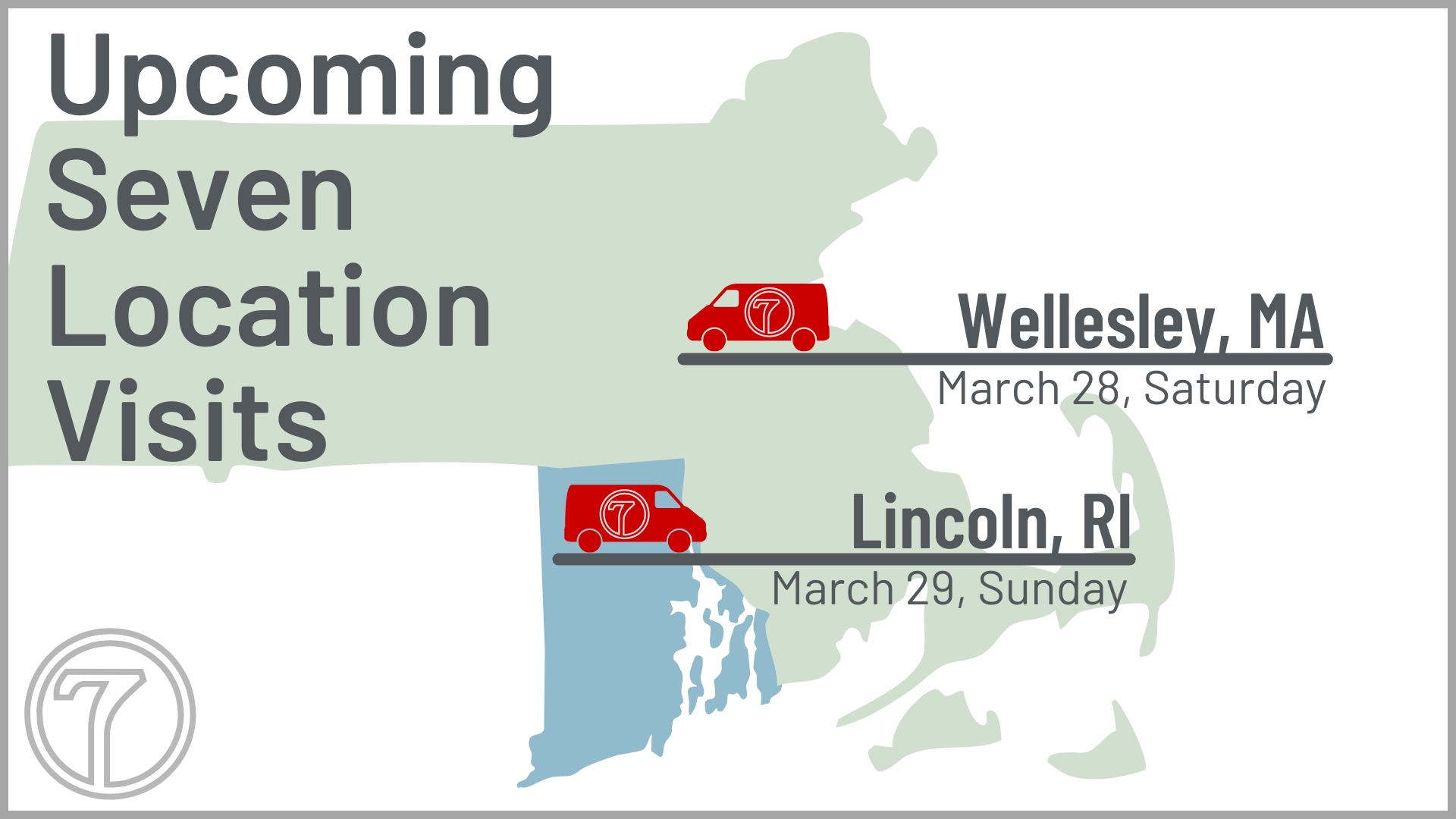 Demo bike visit map and calendar